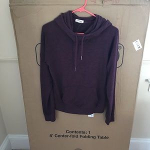 Cowl Neck Hoodie